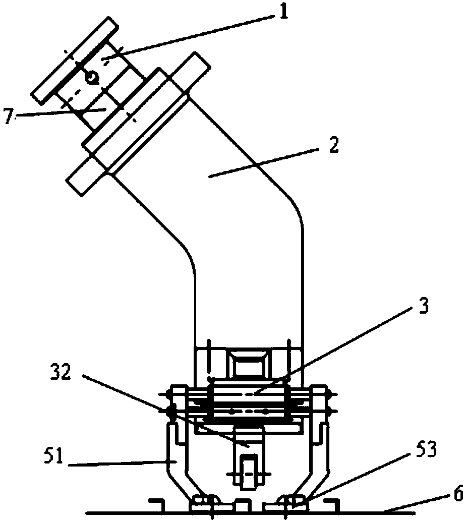 Auxiliary welding tool fixture of T-shaped connector laser welding robot for aluminum alloy sheets