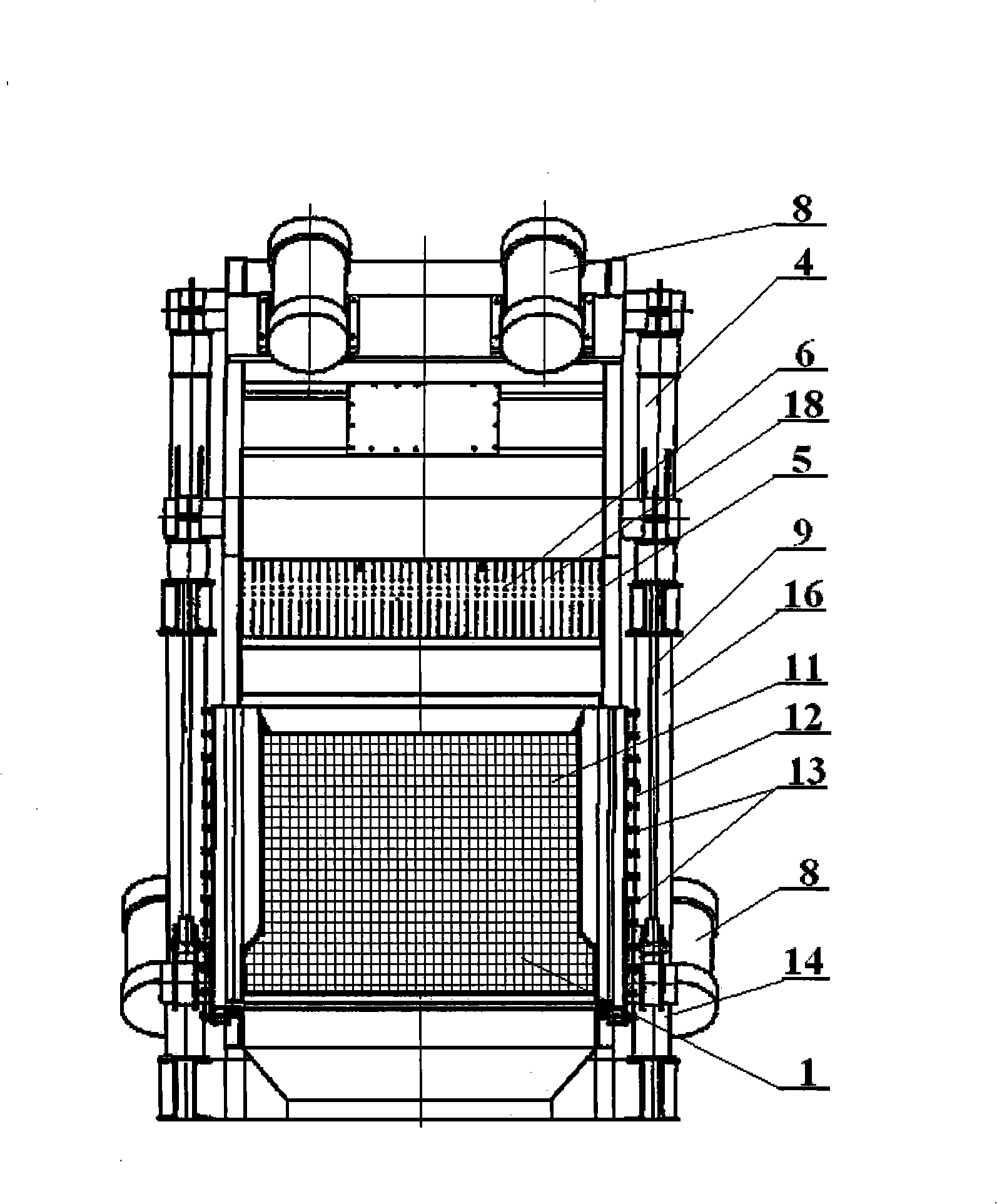 Combination vibration sieve