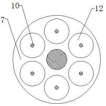 Abrasion-resistant S-shaped grinding wheel and hot-press forming technology thereof