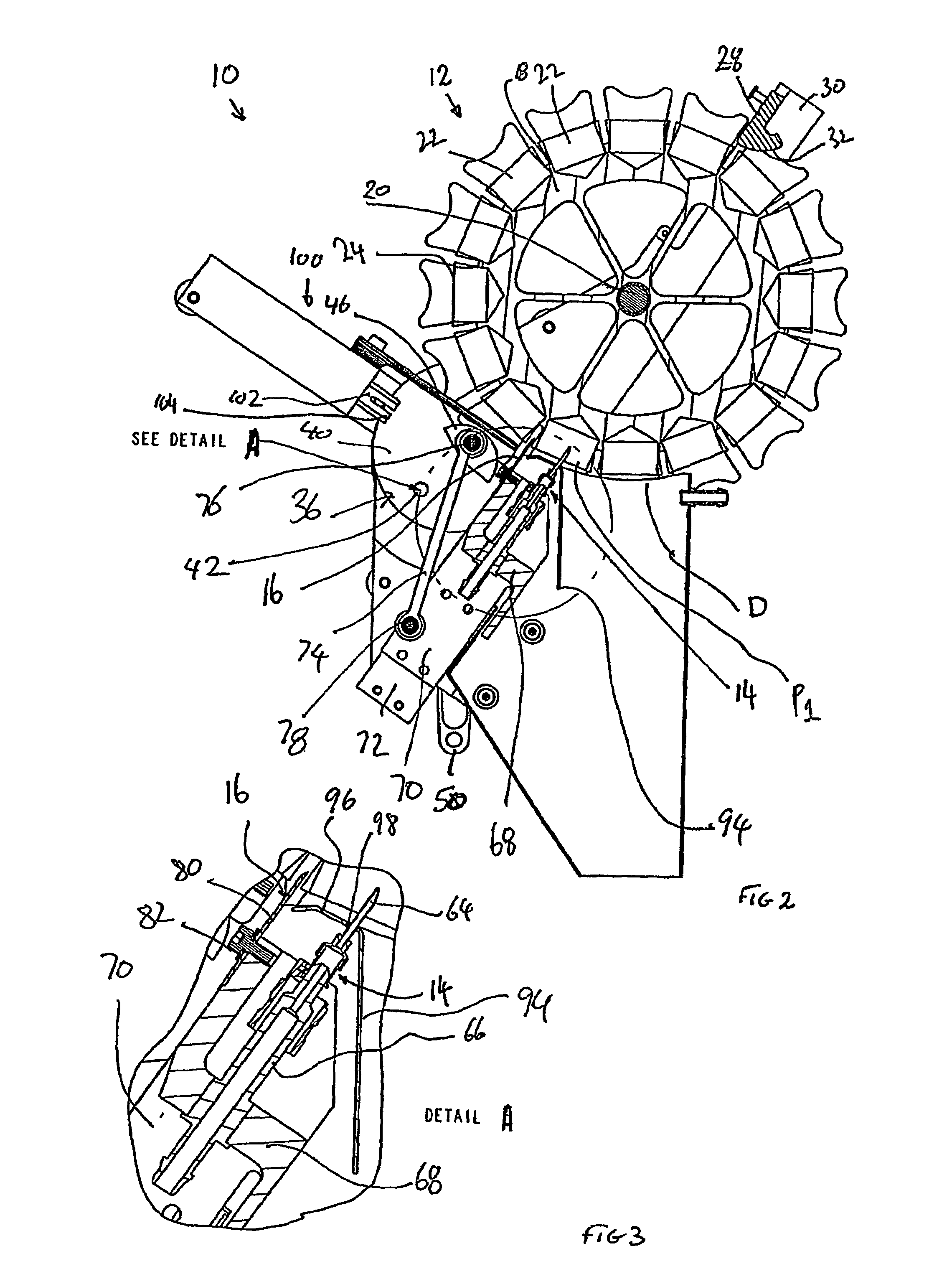 Apparatus for initiating and dispensing an incendiary