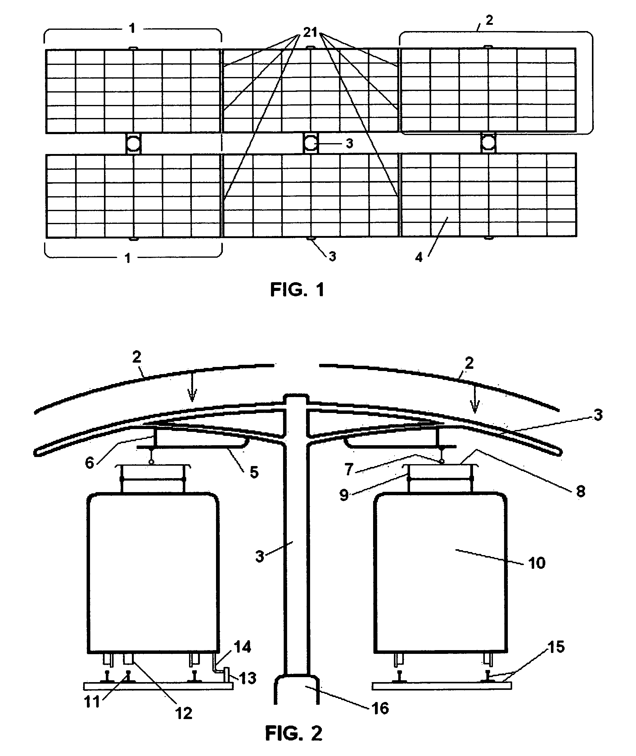 Modular solar photovoltaic canopy system for development of rail vehicle traction power