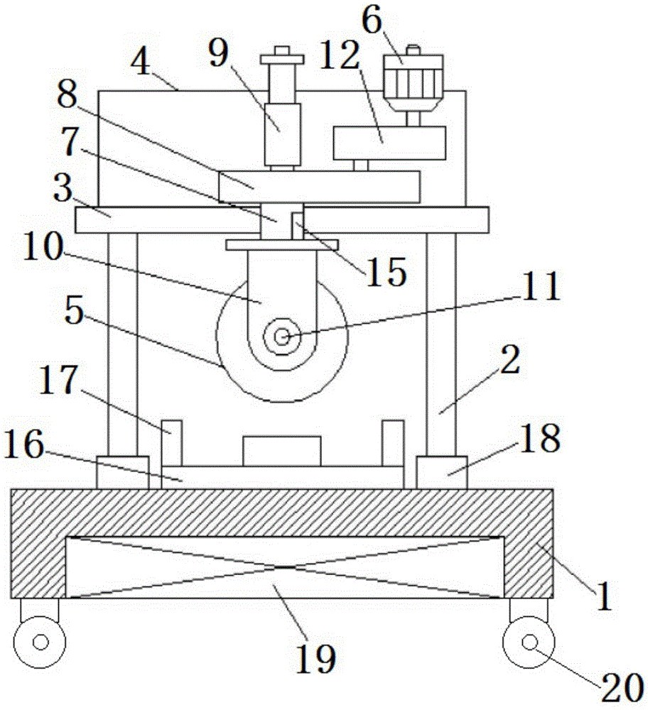 Stable and reliable bearing polishing machine