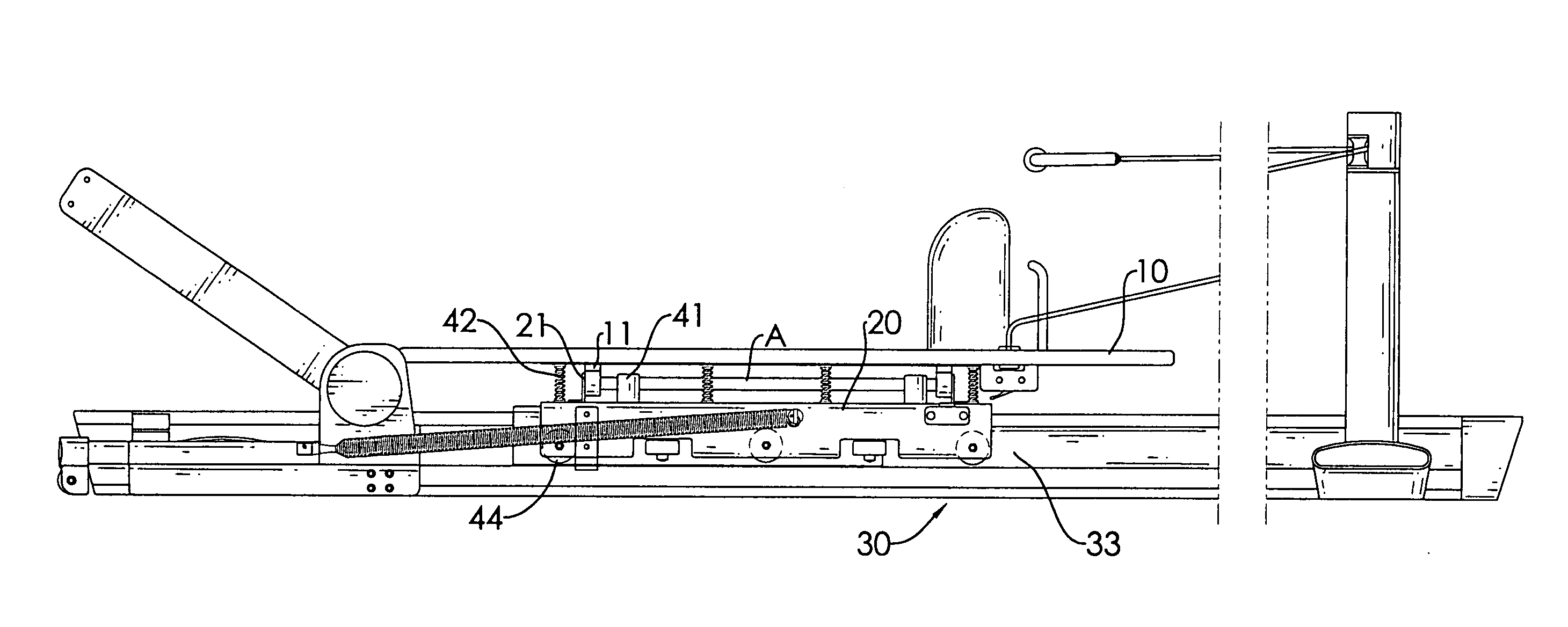 Balance assembly of an exercise auxiliary system