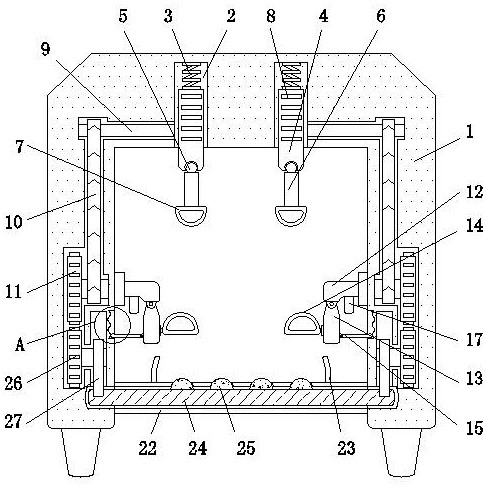 A single-use neurological limb synchronous rehabilitation training device