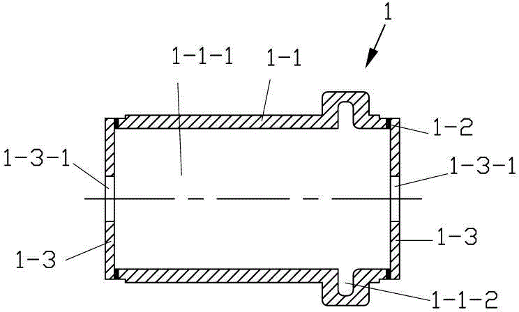 Dual-metal thrust sliding bearing blank preparation method and tooling used by same