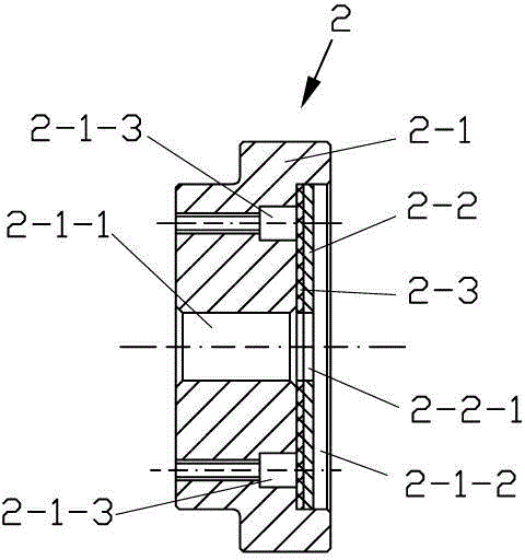 Dual-metal thrust sliding bearing blank preparation method and tooling used by same