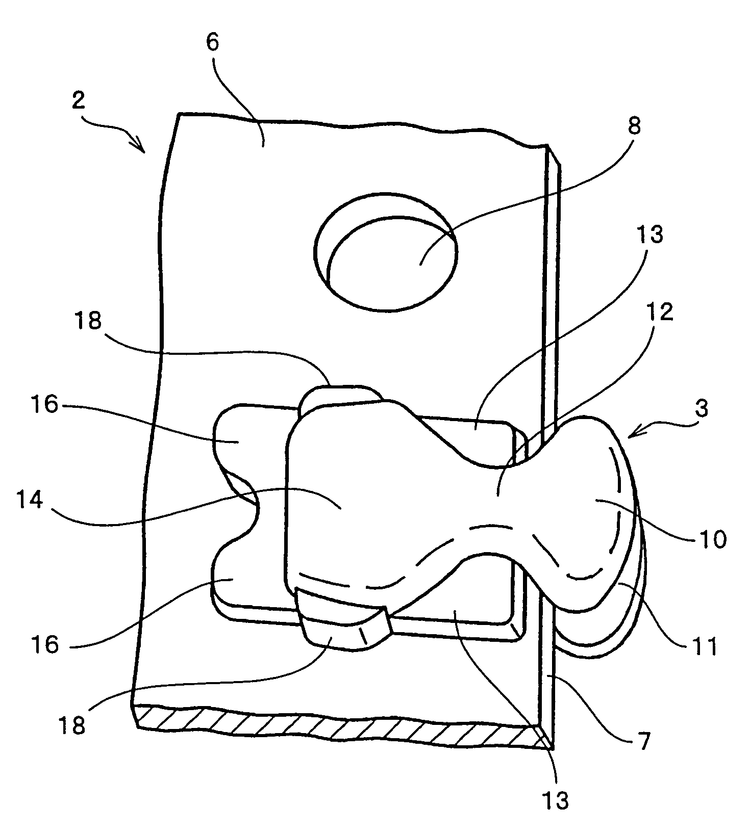 Waterproof slide fastener