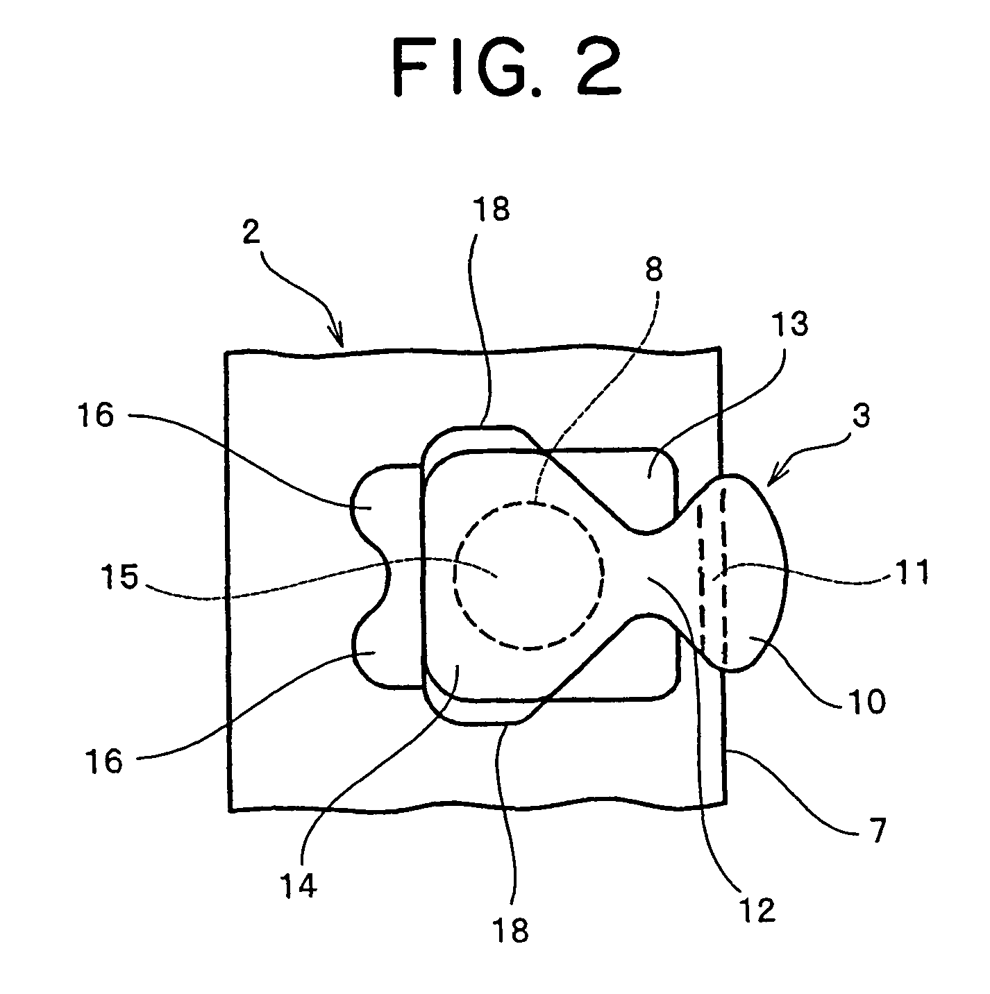 Waterproof slide fastener