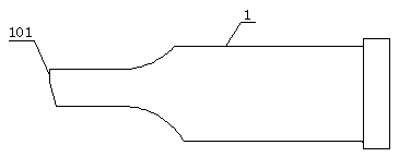 Mold for producing RPT sheet ring-pulls in cold stamping continuous progressive manner