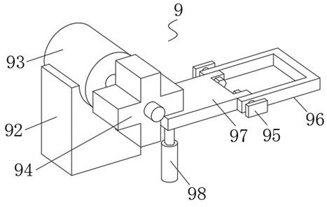 Paint coating metal content intelligent detection equipment for air conditioner energy-saving device