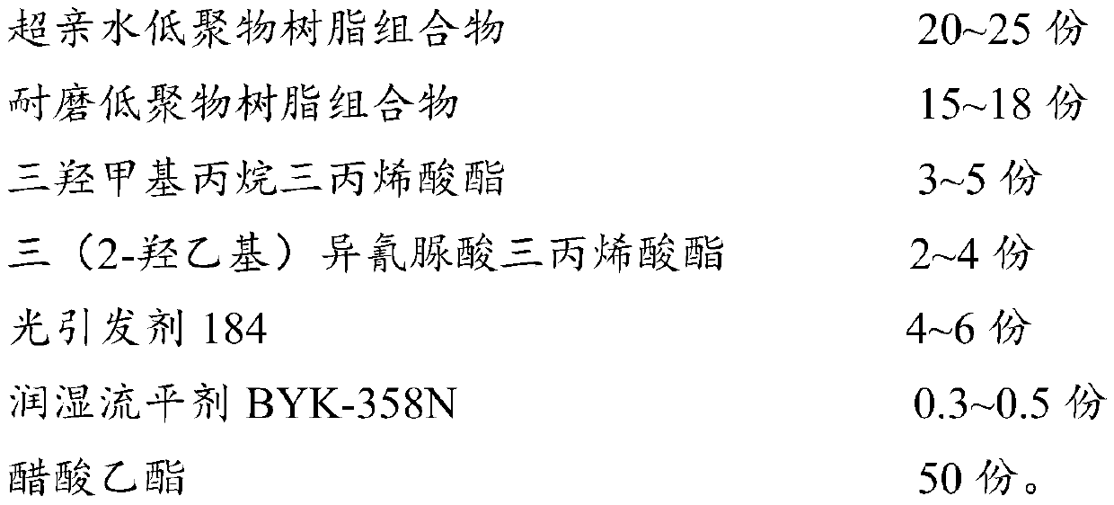 High-wear-resistance glass explosion-proof film adhesive with anti-fog effect, and preparation method thereof