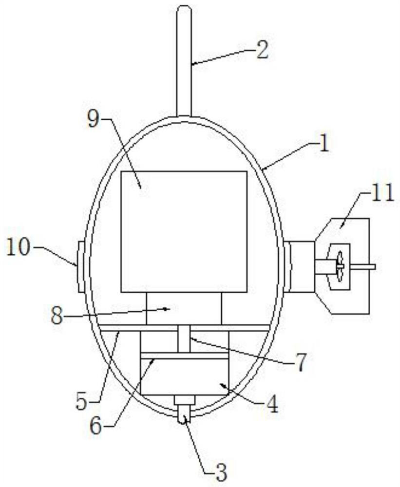 Equipment capable of detecting pond water quality