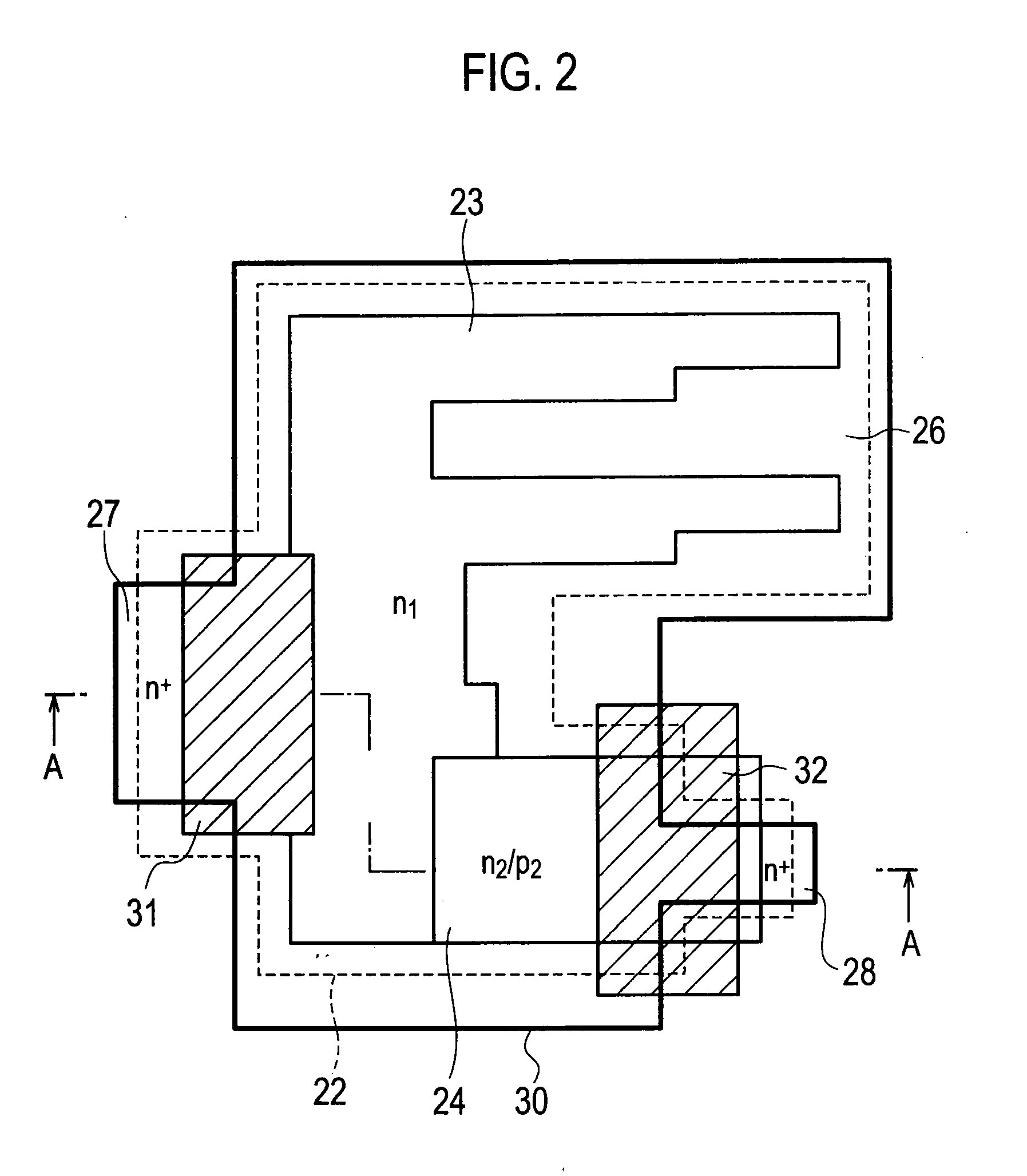 Semiconductor element and solid-state imaging device