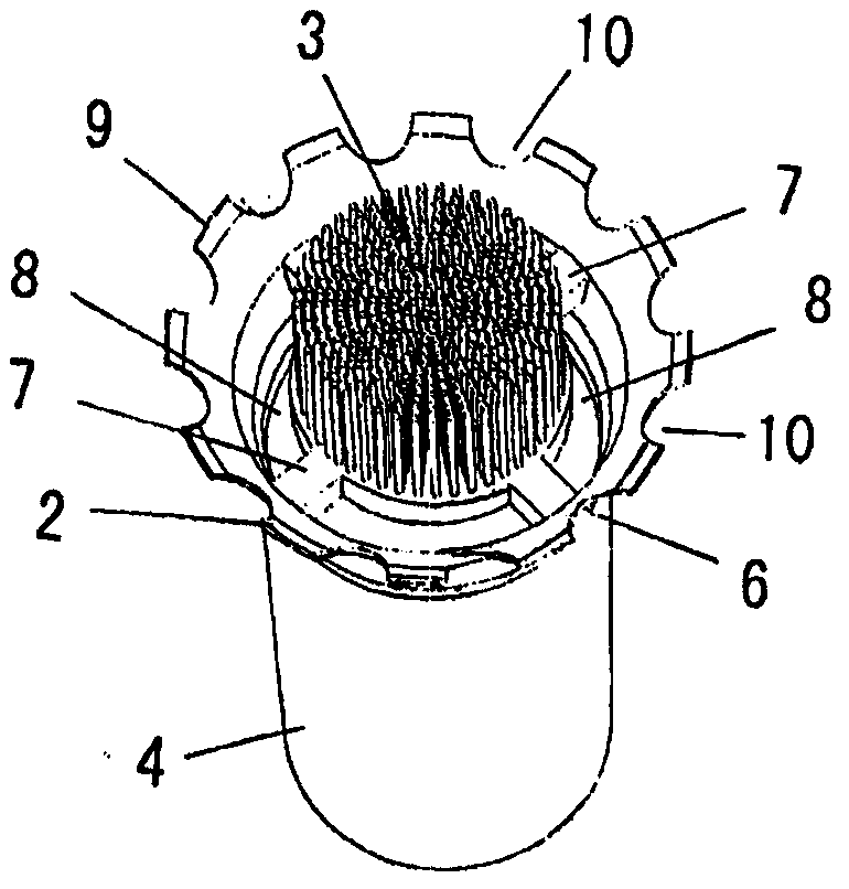 Cleaning tool with brush