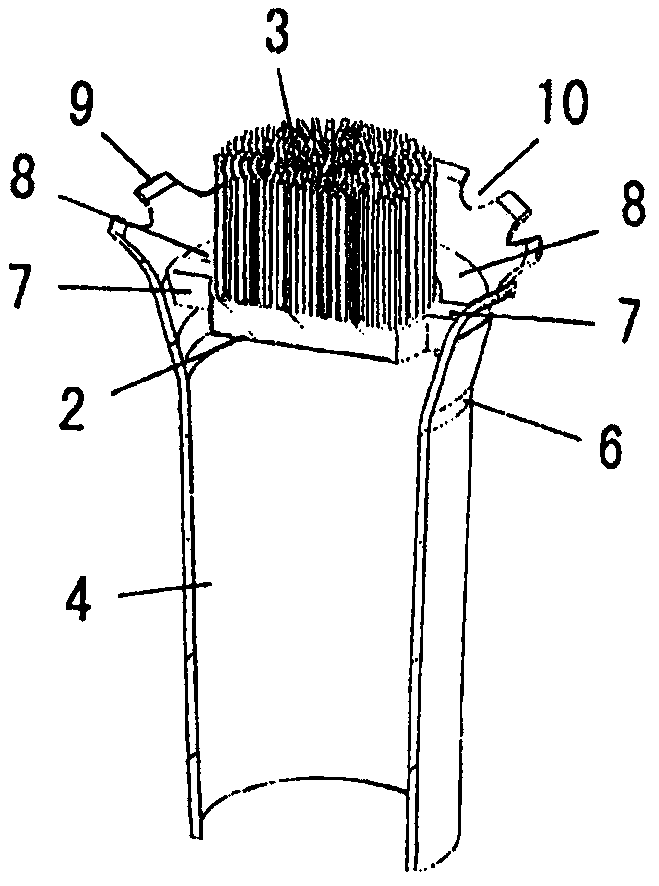 Cleaning tool with brush