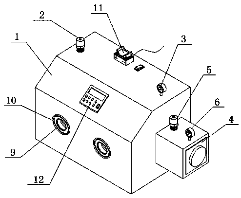 Fully transparent vacuum glove box