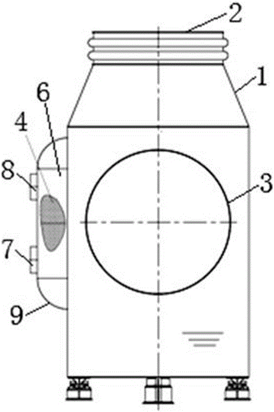 Steam exhaust device for direct air-cooling unit