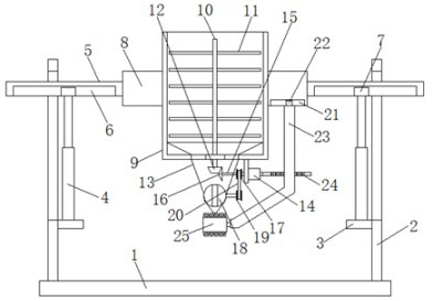 Gluing device for kraft box paperboard production