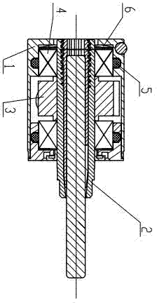 Movement of dental high-speed turbine handpiece