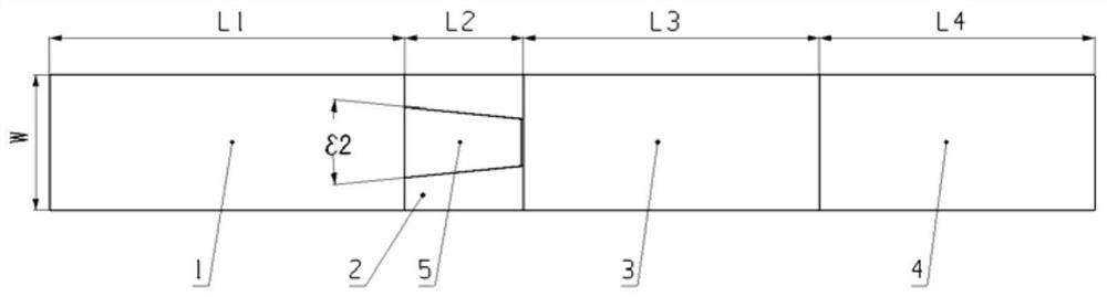 Combustion chamber of an rbcc engine with ramped rocket layout and its design method