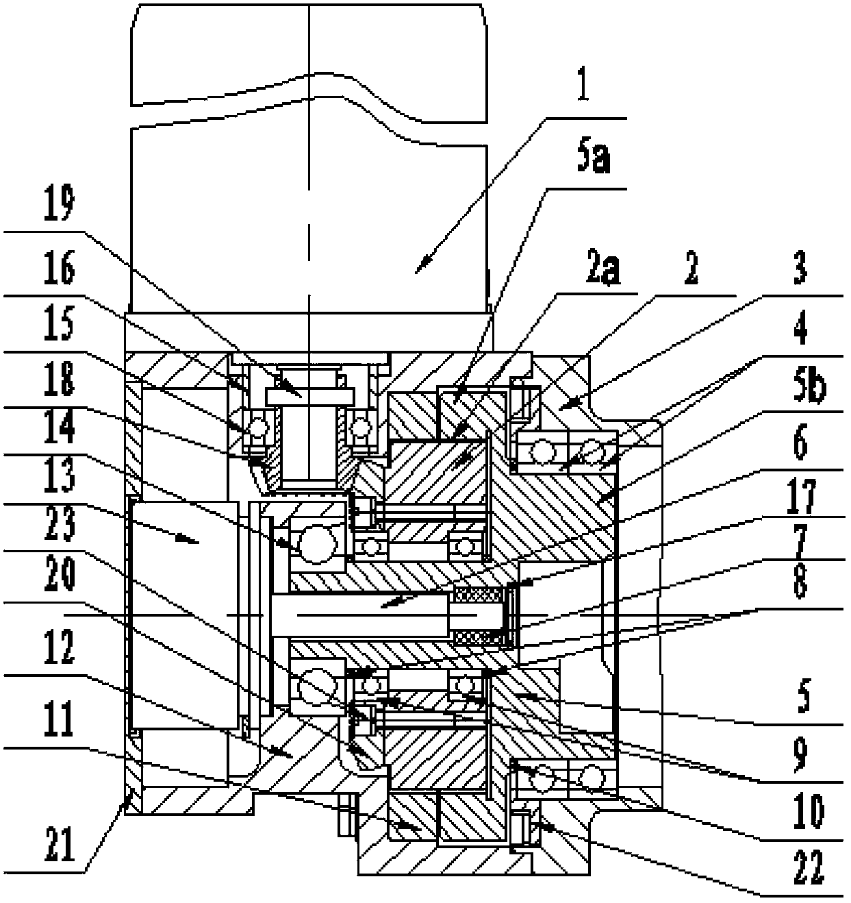 Electric steering engine