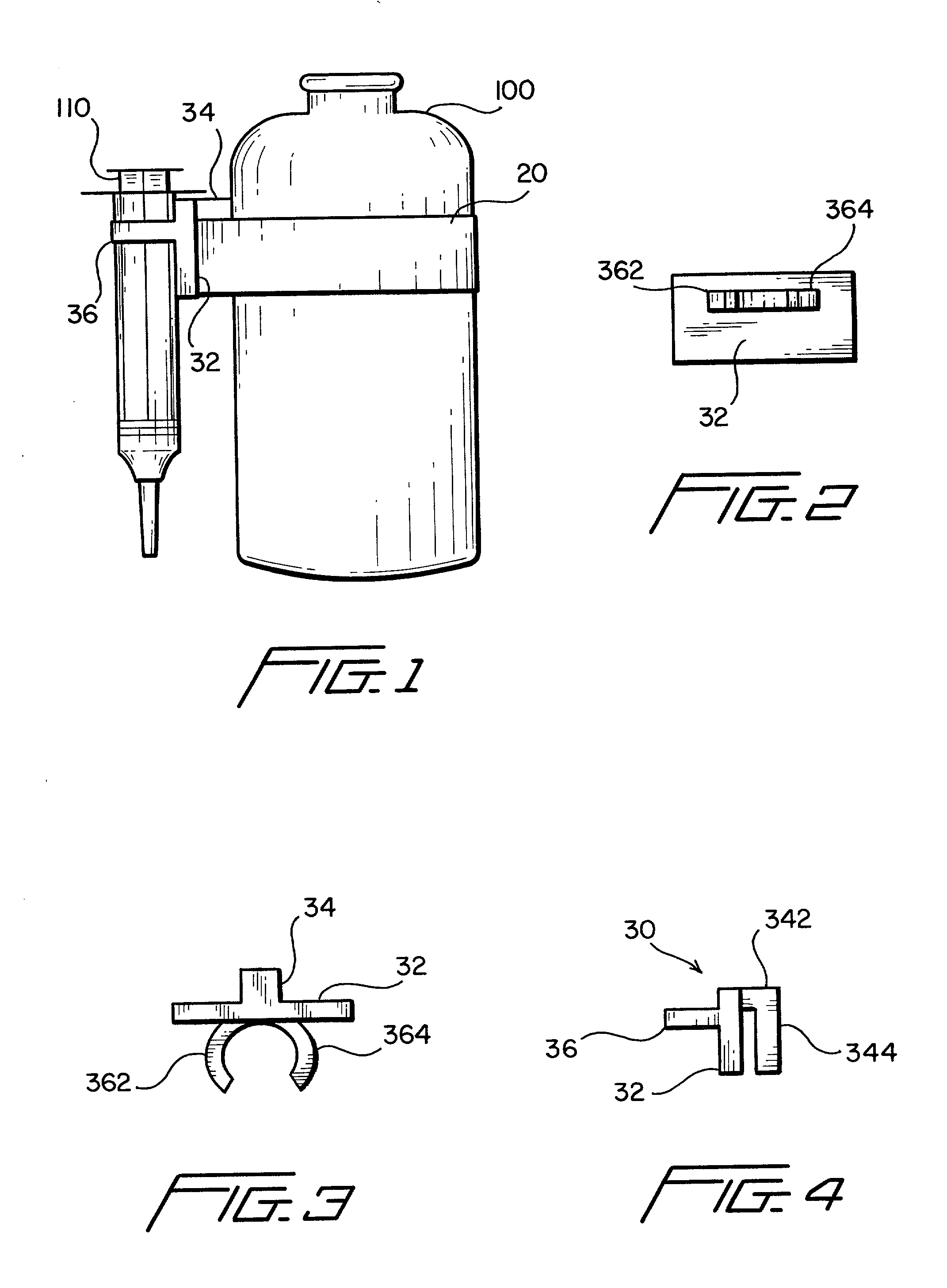 Syringe holder attachment for medication