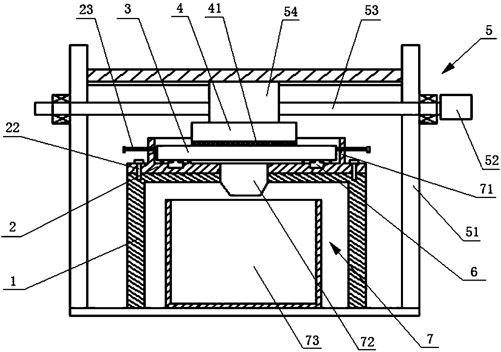 Brushing electroplating experimental platform