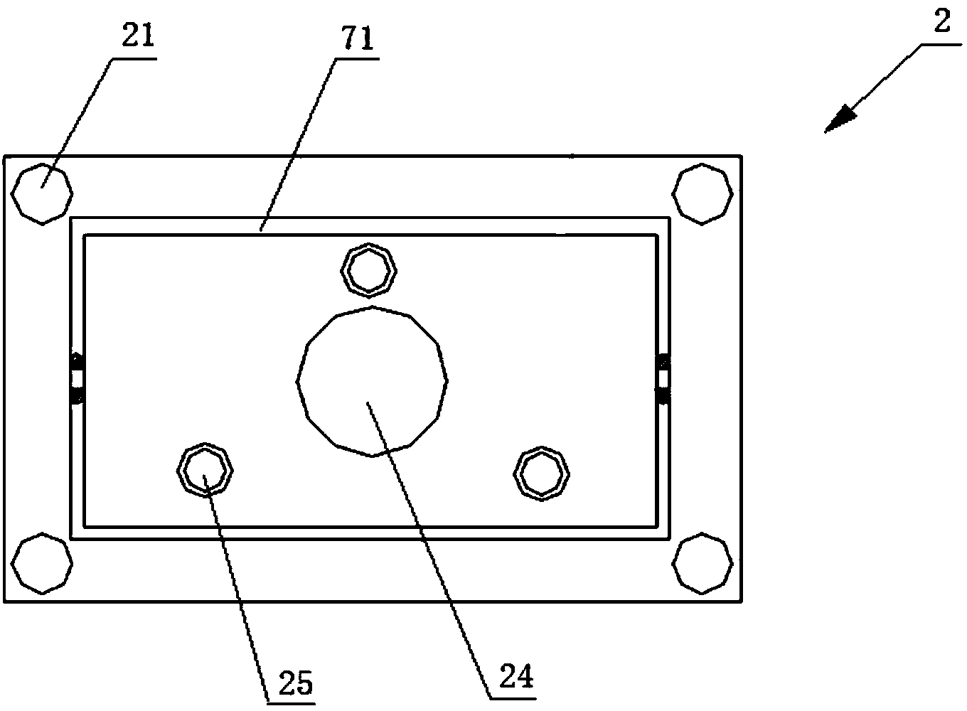 Brushing electroplating experimental platform