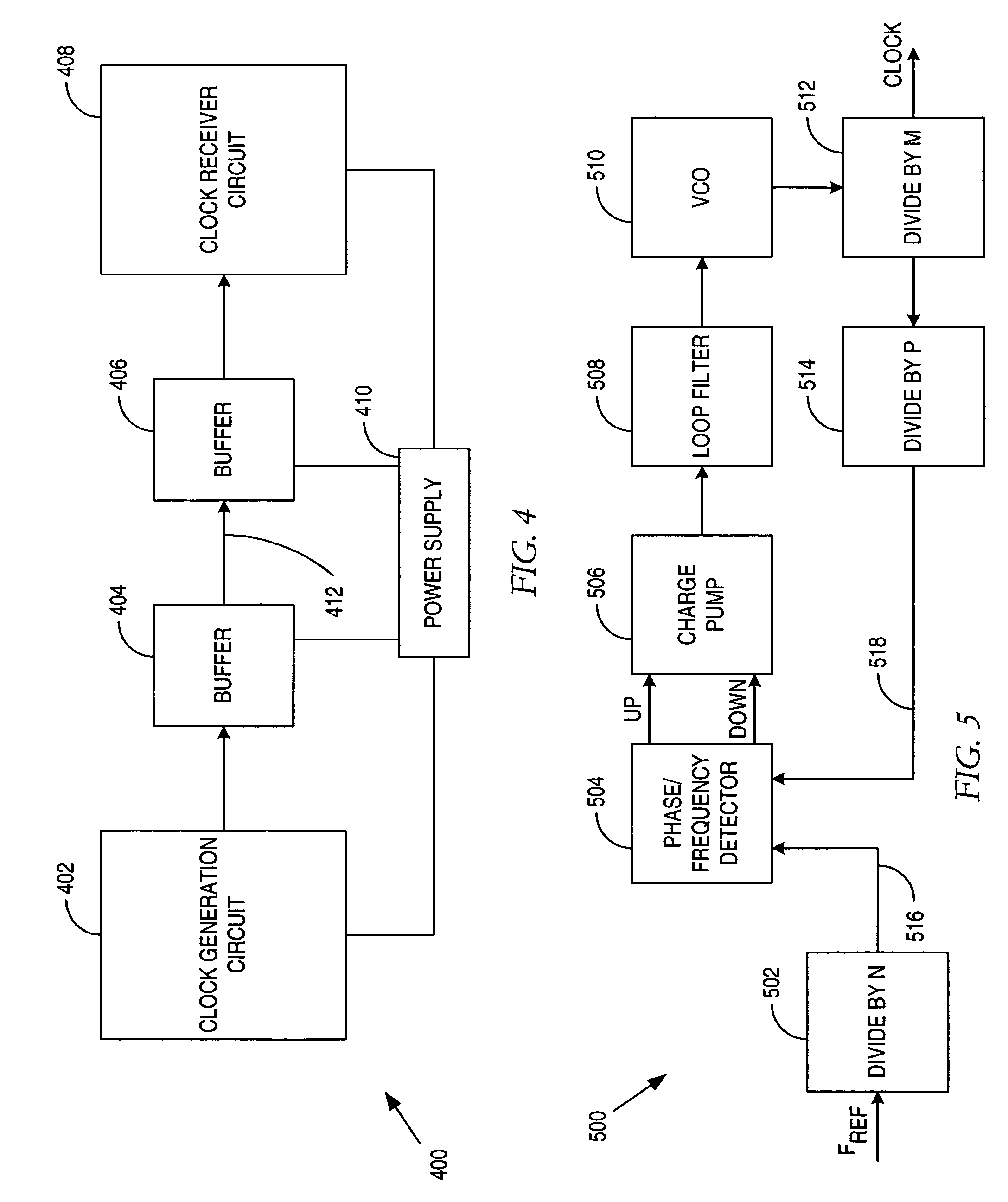 Method and apparatus for a reference clock buffer system