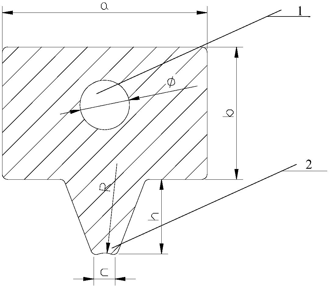 Solid wire gas shielded vertical upward welding method