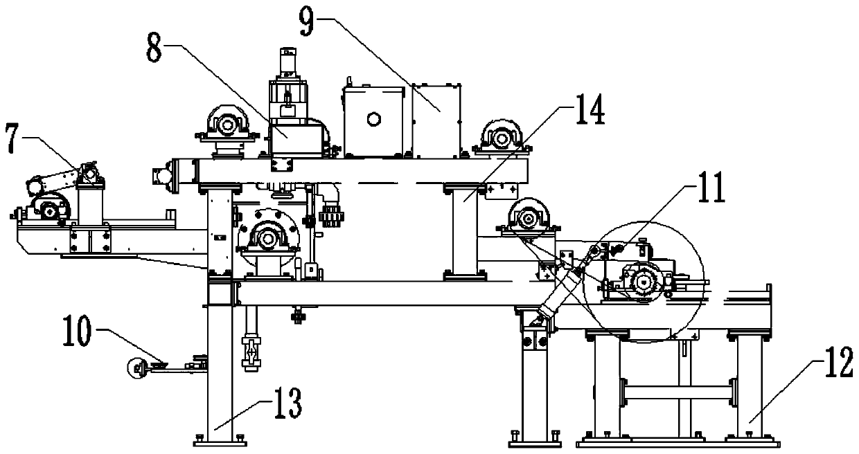 Preparation device for 4.5 microns ultrathin electrolytic copper foils and preparation process thereof