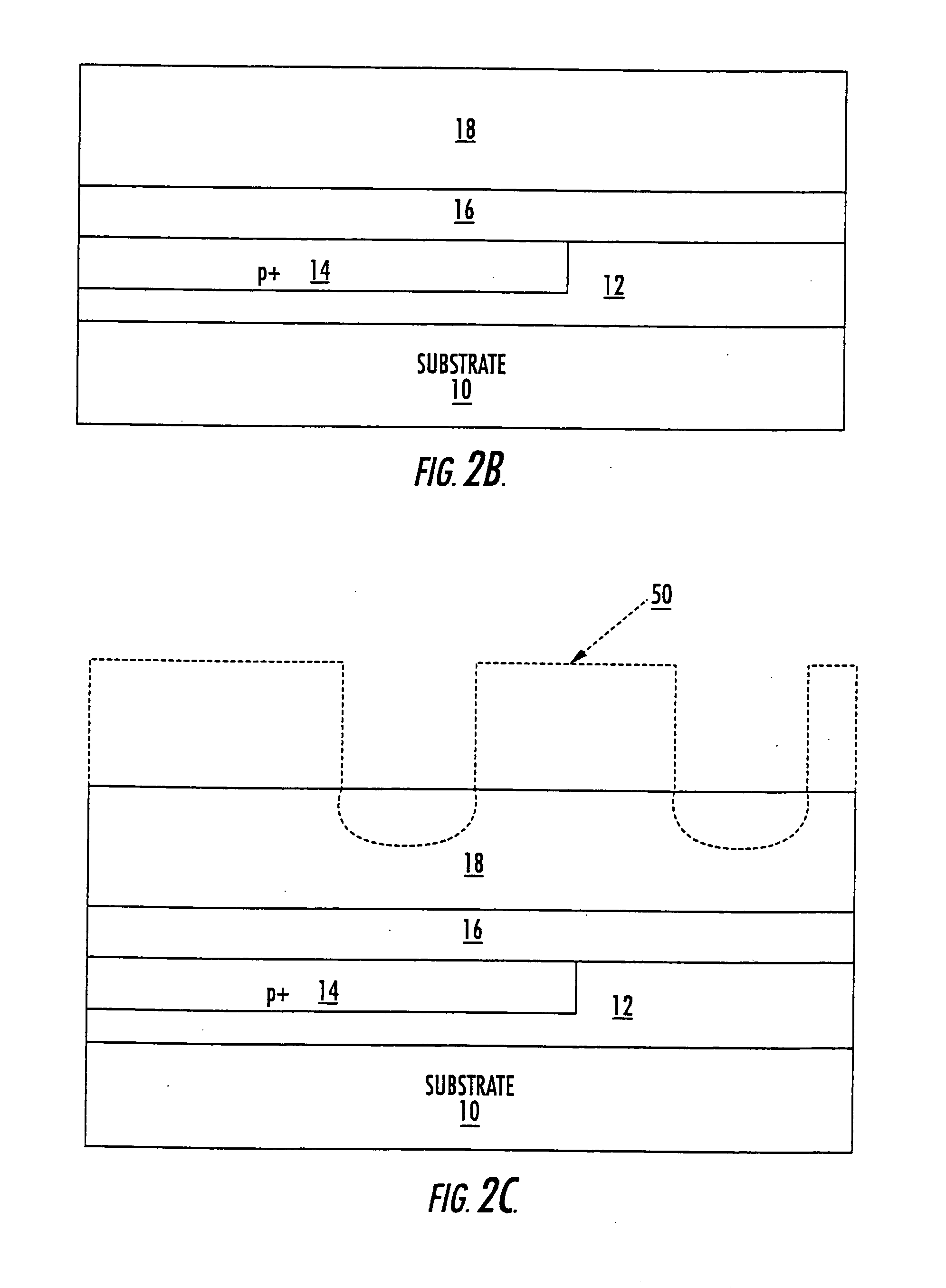 Transistors having buried p-type layers beneath the source region and methods of fabricating the same