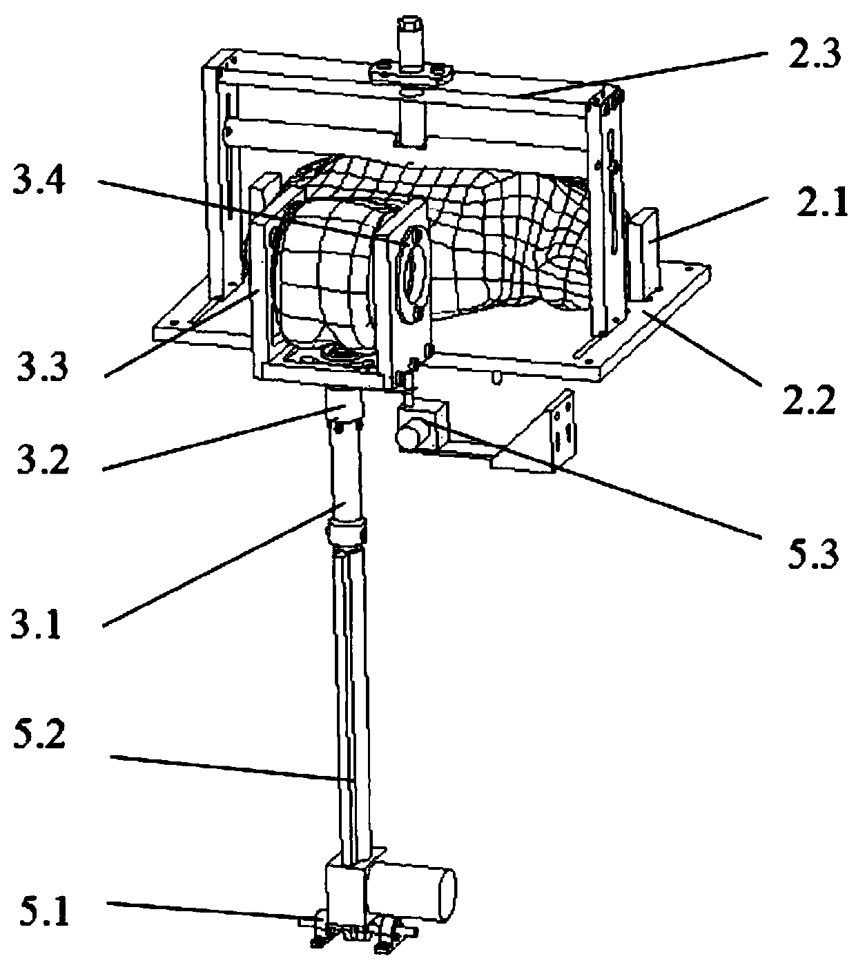 Calibration device and calibration method for TNO-10 dummy trunk