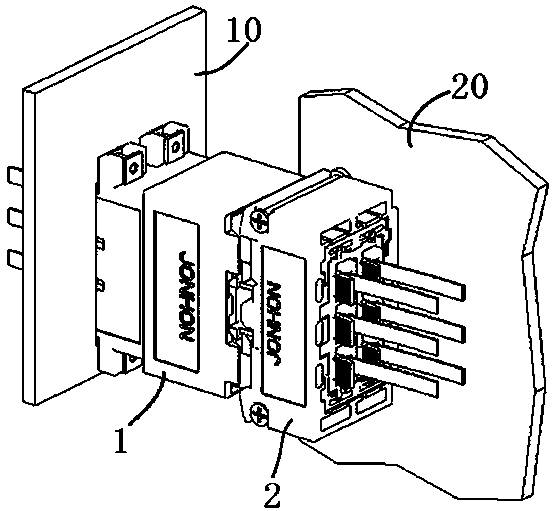 A plug housing assembly and a sub-board plug