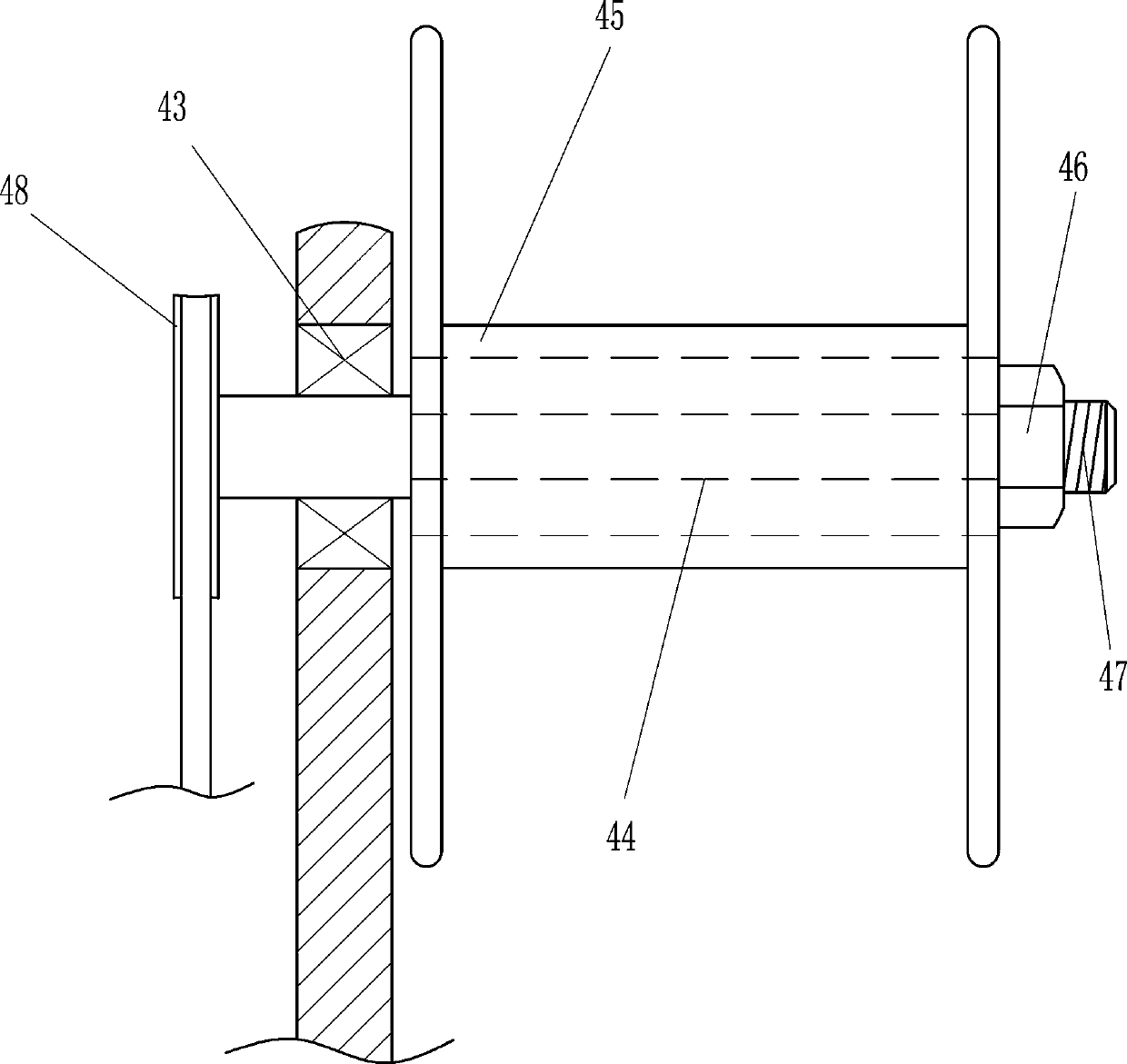 Cable core recovery device