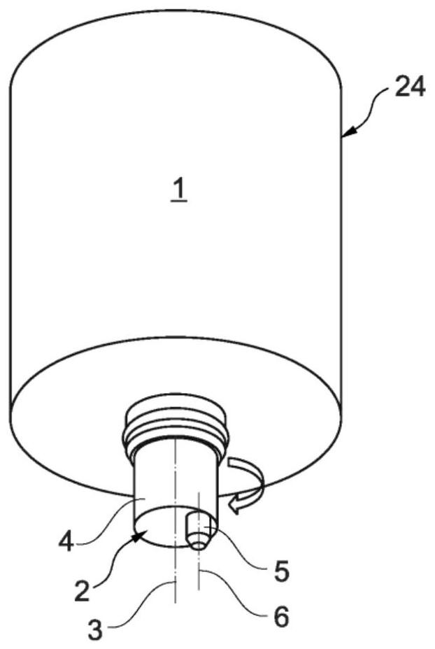 Device for actuating at least one switchable valve train component for internal combustion engine