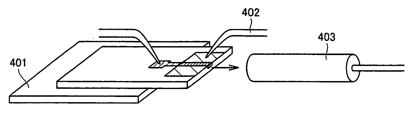 Organic Electroluminescence Device and Organic Laser Diode