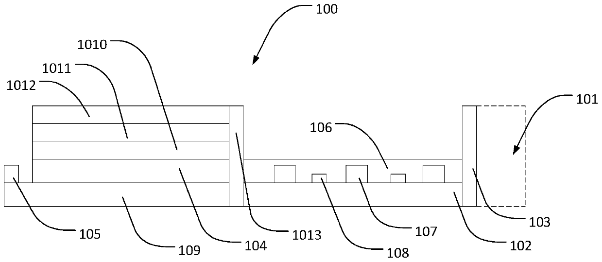 Backlight structure and display device