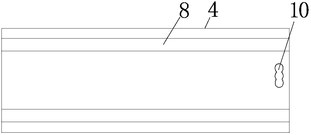 Silicon chip collection device for linear cutting machine