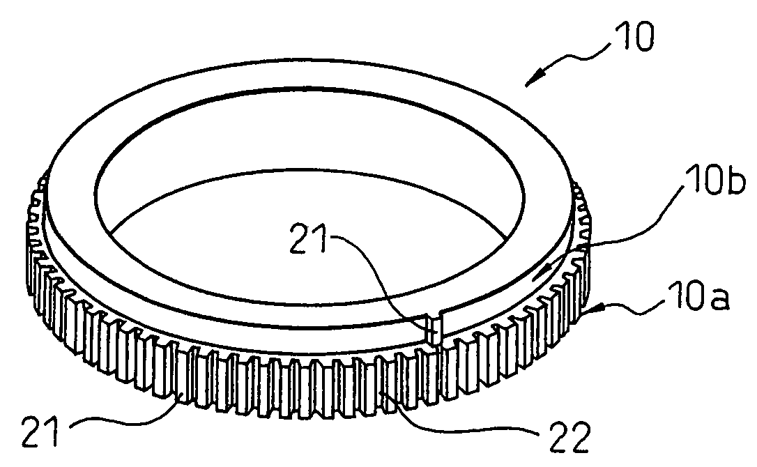 Magnetic type angle sensor