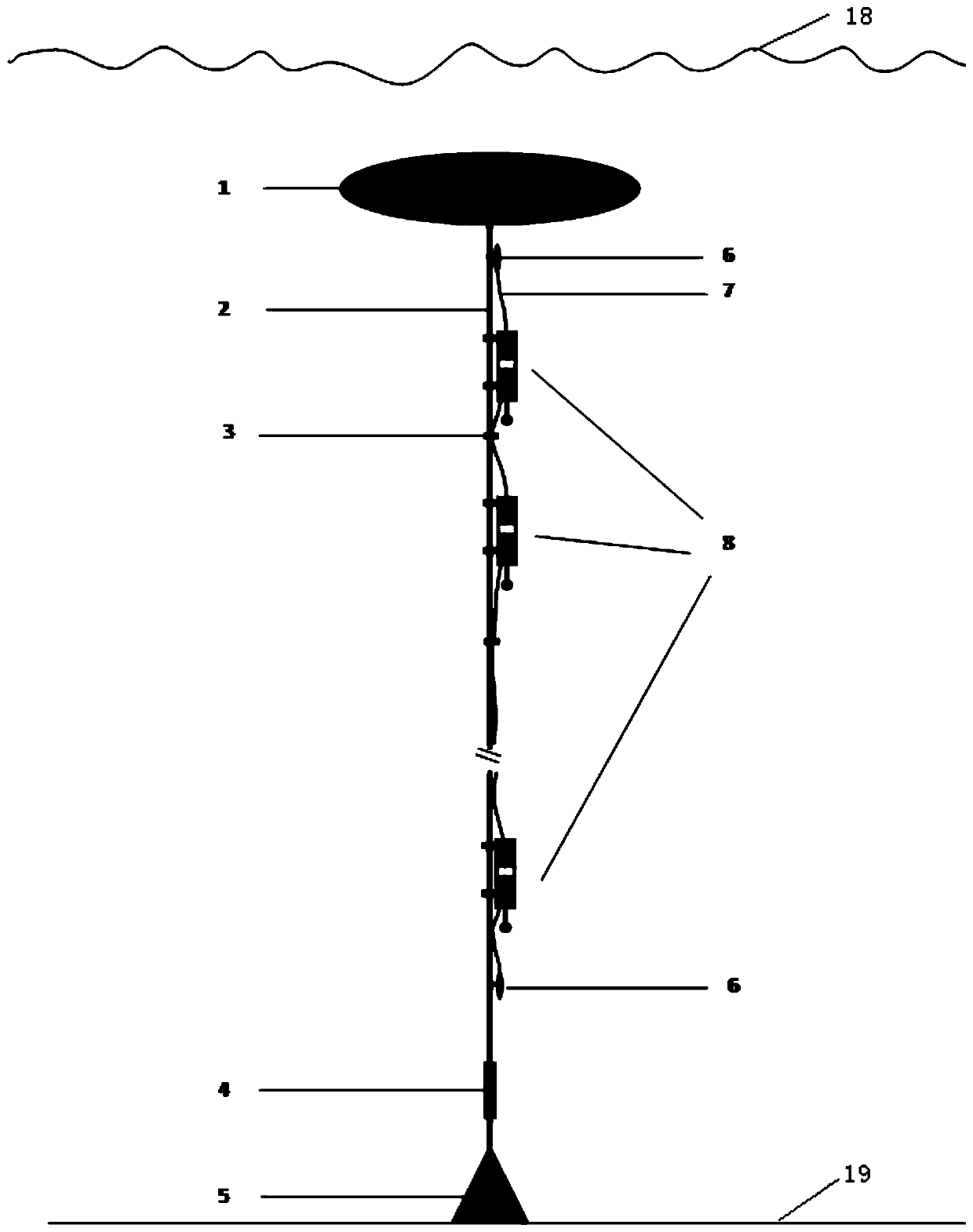 Synchronous self-contained hydrophone underwater acoustic signal acquisition system and working method