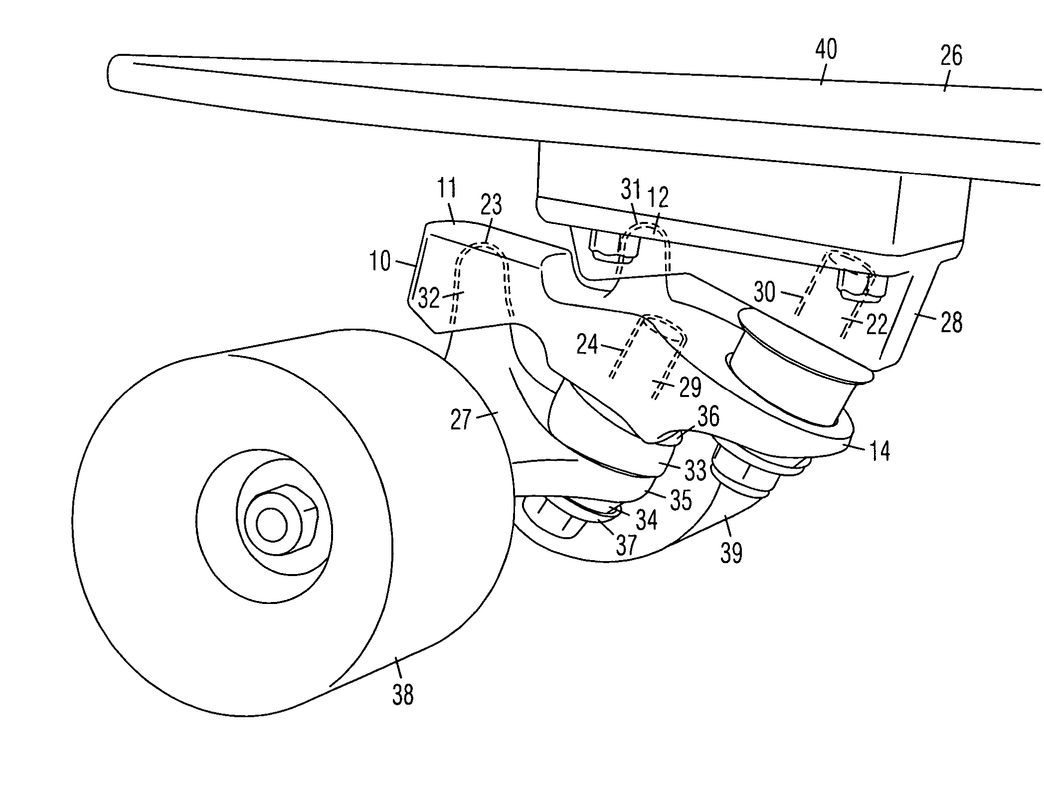 Skateboard truck