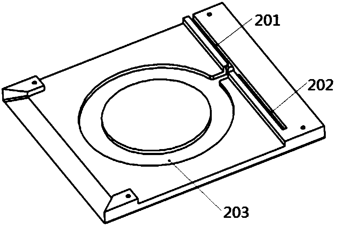 Underwater coupling power supply and information transmission device