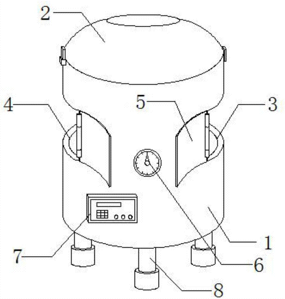 Drying device for shoe sole viscose