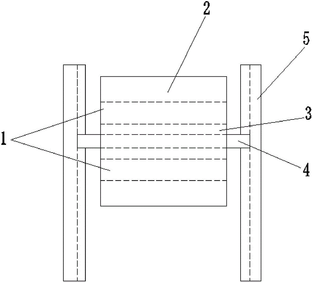 Novel rotary drum type hydraulic-biological algae-removing device