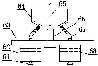 Slaughterhouse special slaughter platform with height adjustment function