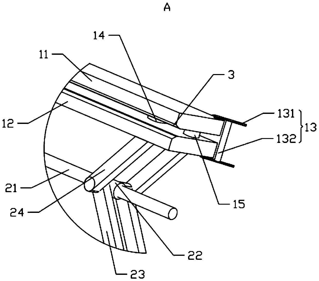 PCB connecting structure