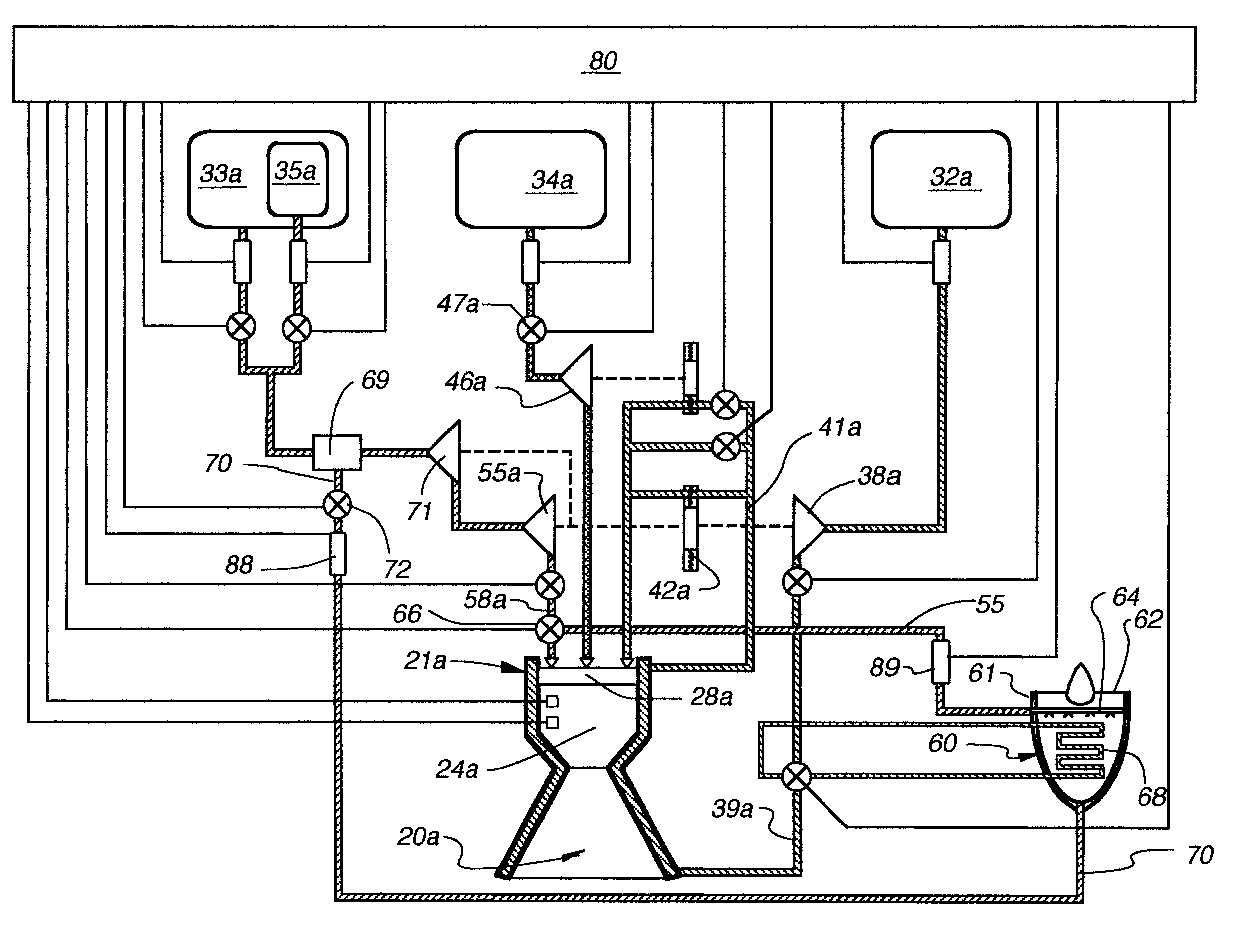 Multi-mode multi-propellant liquid rocket engine