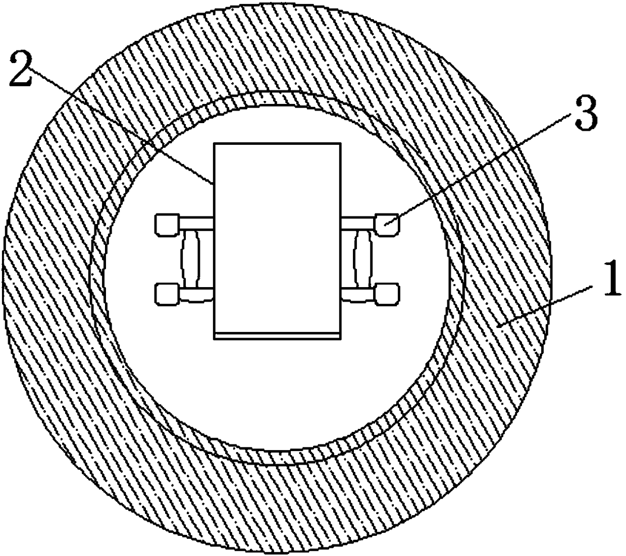 Flat sole gum removing device using combination of cold and hot electrodes