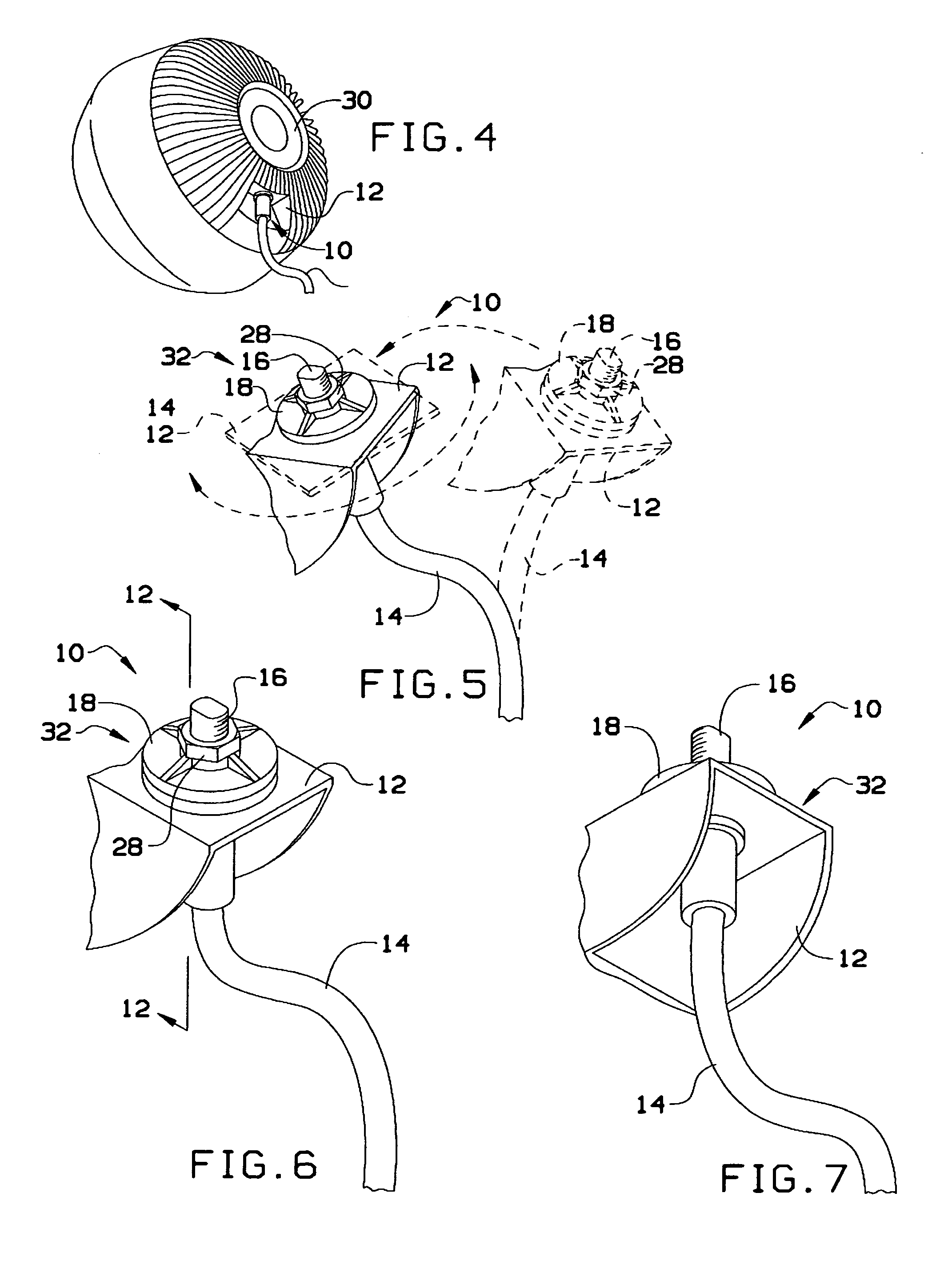 Adjustable fan and post mount